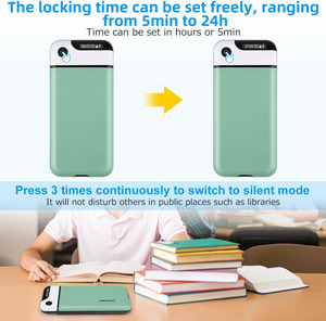 Digital Smart Countdown <b>Timer</b> Portable Timed <b>Box</b> Pomodoro Study <b>Timer</b> Mobile Phones <b>Lock</b> <b>Box</b> Mobile Cell Phone <b>Lock</b> <b>Box</b> - Product Image 3