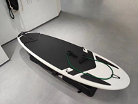 Nouveau surf intérieur ou extérieur avec balles d'équilibre et planche à pagaie gonflable antidérapante pour salle de sport