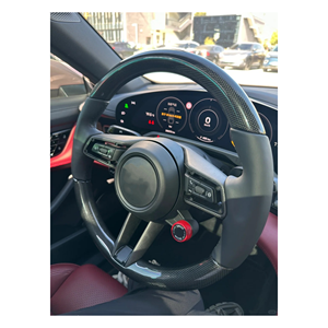 Volant en fibre de carbone pour Porsche Panamera Cayenne Macan 718 911 Cayman 918 Taycan Boxster Carrera 996 997 987 <span class=keywords><strong>991</strong></span> - Product Image 1