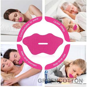 カスタムロゴ入り通気性睡眠用マウステープ 低刺激性 快適ないびき防止器具 睡眠中呼吸促進 終夜固定 - Product Image 5