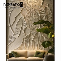 Panneau mural décoratif 3D en relief fait main, art mural 3D, panneau mural acoustique 3D insonorisé, art pour la décoration intérieure, pour le salon