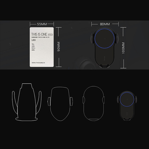Visible Wireless Charger Wireless Chargepad for iPhone <span class=keywords><strong>Airpods</strong></span> 15W Fast Charging Wireless <span class=keywords><strong>Charge</strong></span> Pad QI Enabled Devices - Product Image 4