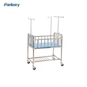 Kereta Bayi Pusat Pascapersalinan Fanbory, Tempat Tidur ICU Rumah Sakit, Tempat Tidur Bayi Baru Lahir, Logam ABS Manual ISO, Garansi 1 Tahun, Peralatan Perawatan Bayi - Product Image 1