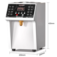 Distributeur automatique de fructose Baiwin, machine commerciale de dosage de sirop, machine de dosage de sucre liquide pour les magasins de boissons