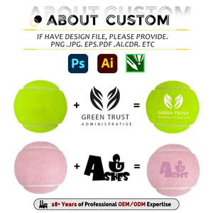 Palline da Tennis Professionali in Gomma Naturale, Vendita all'Ingrosso, Palline da Tennis Personalizzate Colorate, Palline da Allenamento per Beach Tennis, Giocattoli per Animali Domestici - Product Image 2