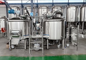 Tonsen 600L 2-tàu bia thủ công thiết bị <span class=keywords><strong>microbrewery</strong></span> bia hệ thống sản xuất bia Brew Ấm đun nước trên bán - Product Image 2