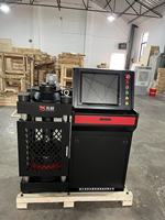 Computer Controlled Compression Testing Machine Customizable Standards One Year Warranty Remote Guidance Lifetime Maintenance