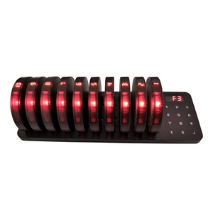Posavasos de mesa de gestión de colas de café, 22 zumbadores de comida, sistema de llamada de <span class=keywords><strong>camarero</strong></span> inalámbrico, buscapersonas vibrador, restaurante - Product Image 4