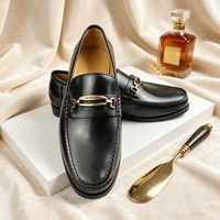 Mocassins Penny Classiques Britanniques pour Hommes en Cuir Véritable – Chaussures Décontractées et Habillées Style Luxe Designer 2026