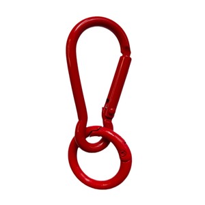 Đầy Màu Sắc Kim Loại Quả Bầu Khóa Kẹo Màu Sắc Mùa Xuân Vòng <span class=keywords><strong>Keychain</strong></span> Phụ Kiện Mặt Dây Chuyền Tự Làm Đồ Trang Sức Túi Trang Trí - Product Image 5