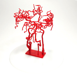 Модель кровеносных сосудов головного мозга человека, красная, 3D, анатомическая, модель мозговой артерии, сонной артерии для медицинского обучения, с CE и ISO - Product Image 2