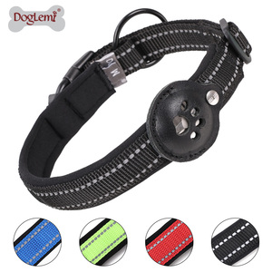 스마트 강아지 목걸이 맞춤형 리본 신규 브랜드 GPS 위치추적기 블루투스 분실방지 애완동물 감지 웨어러블 트래커 프린트 패턴 강아지 목걸이 - Product Image 4