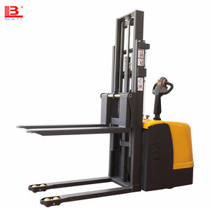 1000kg 2000kg 포크 리프팅 높이 3 미터 개인화 된 자동 리프트 지게차 스탠드 전체 전기 스태커 지게차 - Product Image 3