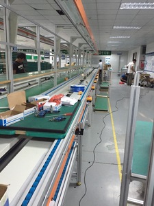 Sepenuhnya otomatis logistik Express Select Line jalur lokakarya sabuk konveyor peralatan Pengangkut Baja tahan karat dan tali sabuk - Product Image 5