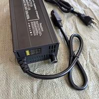 Chargeur intelligent pour batterie au lithium de vélo électrique et moto, 72V 84V 1A-15A, affichage numérique réglable, boîtier en aluminium, pièces pour vélo électrique