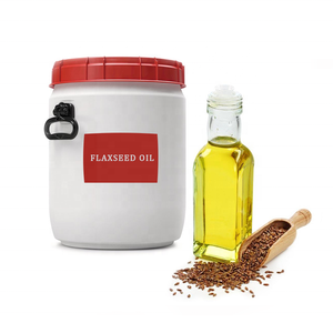 Fournisseur certifié casher de qualité alimentaire, huile de lin pressée à froid en vrac, pureté élevée 50%-70% AlA Oméga 3, au meilleur <span class=keywords><strong>prix</strong></span> - Product Image 4