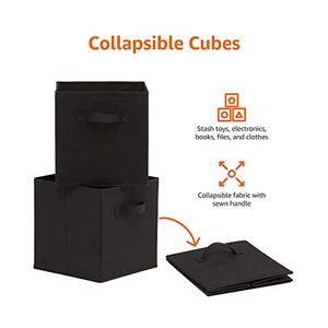 Multiple Colors Collapse Fabric <b>Cube</b> Non Woven Foldable Clothes <b>Storage</b> Box <b>Storage</b> Bins - Product Image 5