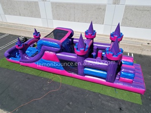 Tobogán Acuático Inflable Grande de Grado Comercial con <span class=keywords><strong>Piscina</strong></span>, Fácil de Instalar, Tamaño Personalizable para Uso en Exteriores, Niños, Adultos, Fiestas y Eventos - Product Image 3