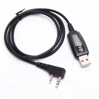Câble de programmation original Baofeng pour radio bidirectionnelle mobile UV-5R 888S UV-82 Talkie-walkie