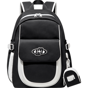 Múltipla função grande capacidade de viagem Back Packs leve Super versátil Hard-vestindo mochila com zíper duplo - Product Image 1
