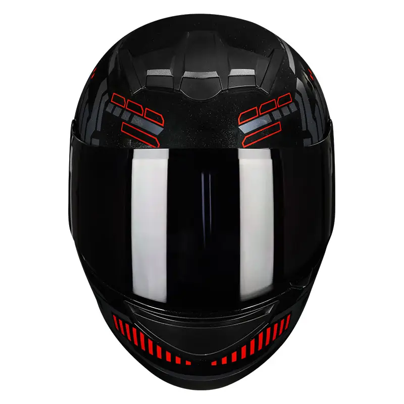 Özelleştirilmiş Dot Ece sertifikalı kasklar motosikletler özel tam yüz Motor döngüsü kask Cascos erkekler yetişkinler için motosiklet kaskları