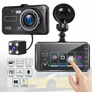 Caméra de tableau de bord pour voiture avec écran tactile IPS de 4 pouces, double objectif HD 1080P, enregistreur vidéo, caméra tactile, nouvelle caméra de tableau de bord pour voiture - Product Image 6