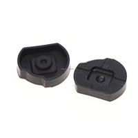 Silicone conducteur pour clavier N Switch Pro, caoutchouc conducteur pour boutons de manette de jeu NS Pro, coque de bouton souple