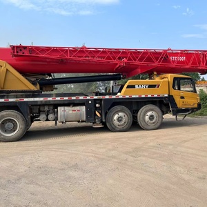 Grue sur camion Sany d'occasion, capacité nominale de 75 tonnes, flèche à cinq sections, hauteur de levage de 41 m, moteur Sany, composants hydrauliques, 0-2000 heures de fonctionnement - Product Image 3