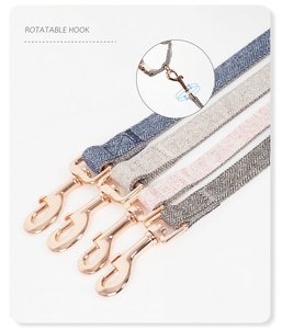 Vente en gros de colliers et de laisses en nylon de haute qualité, multicolore, métal et cuir, pour chats et chiens - Product Image 6
