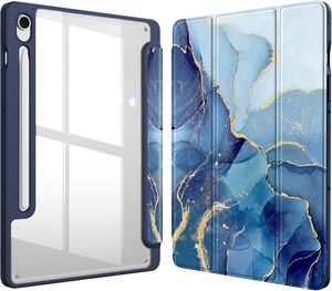 Custodia in pelle con stampa personalizzata antiurto Smart <span class=keywords><strong>Cover</strong></span> posteriore trasparente <span class=keywords><strong>per</strong></span> <span class=keywords><strong>Samsung</strong></span> Galaxy Tab S11 11 pollici 2025 - Product Image 2