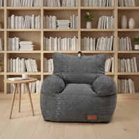 Fauteuil lounge moderne en tissu, confortable, fauteuil simple, fauteuil d'appoint pour salon, chambre à coucher, meubles