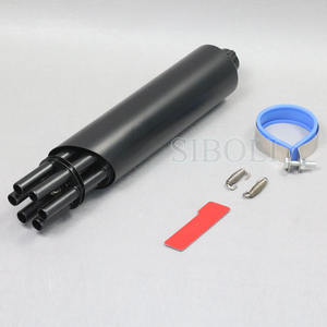 Silenciador de Tubo de Escape de Acero Inoxidable para Motocicleta <span class=keywords><strong>125cc</strong></span> 150cc para Scooter Gy6 Vespa Primavera <span class=keywords><strong>4T</strong></span> 3V Sprint 125/150 - Product Image 4