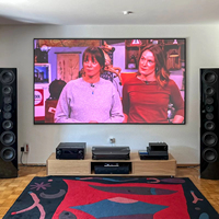 Paquete de Proyector Láser Hisense PX3-Pro, Pantalla CBSP CLR de 100/110/120/130/150 Pulgadas y Proyector UST de Cine en Casa con Triple Láser 4K UHD