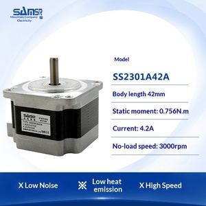 Motor Híbrido Bifásico de 57 Pasos Shan She de China Continental, Alto Torque, 24V SS2304A42A - Product Image 2