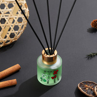 Diffuseur d'huiles essentielles sans flamme de qualité supérieure 50 ml, écologique, longue durée, parfum jasmin, rose, gardénia, parfum d'ambiance pour la maison, salle de bain