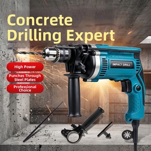 Taladro de Impacto de Alta Calidad de 13 mm y 800 W con Velocidad Variable OEM para Perforar Madera, Acero y Plástico <span class=keywords><strong>Masaki</strong></span> - Product Image 2