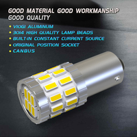 JiaChi Factory Auto Accessoires de voiture Super Bright BA9S Light Led Canbus Bulb 12-24v H6w T11 T4w Width Lamp Bax9s Bay9s 30smd 3014