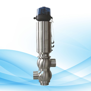 Ace igienico in acciaio inox valvola a doppio sedile valvole Mixproof con uscita Bus C-Top Asi 4-20 Ma - Product Image 3