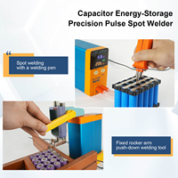 Soudeuse par points à batterie GLITTER 801B 11,6 kW 116J, machine de soudage à impulsions à stockage d'énergie avec bras oscillant 73SA et stylo 70BN pour pack EV