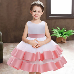 Robes courtes sans manches pour filles, tenues de soirée pour enfants, robes de bal pour enfants, vêtements de soirée pour bébés - Product Image 6