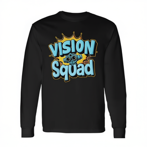 Camiseta de Manga Larga Vision Squad con Diseño de Binoculares, Ropa Promocional - Product Image 2