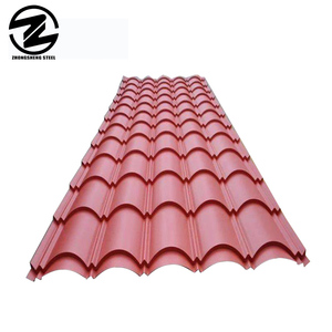 Precio barato <span class=keywords><strong>RAL</strong></span> <span class=keywords><strong>9004</strong></span> 0,3mm 0,4 MM 0,35 MM Hoja de techo Hojas de tejas de techo de casa prepintadas - Product Image 1