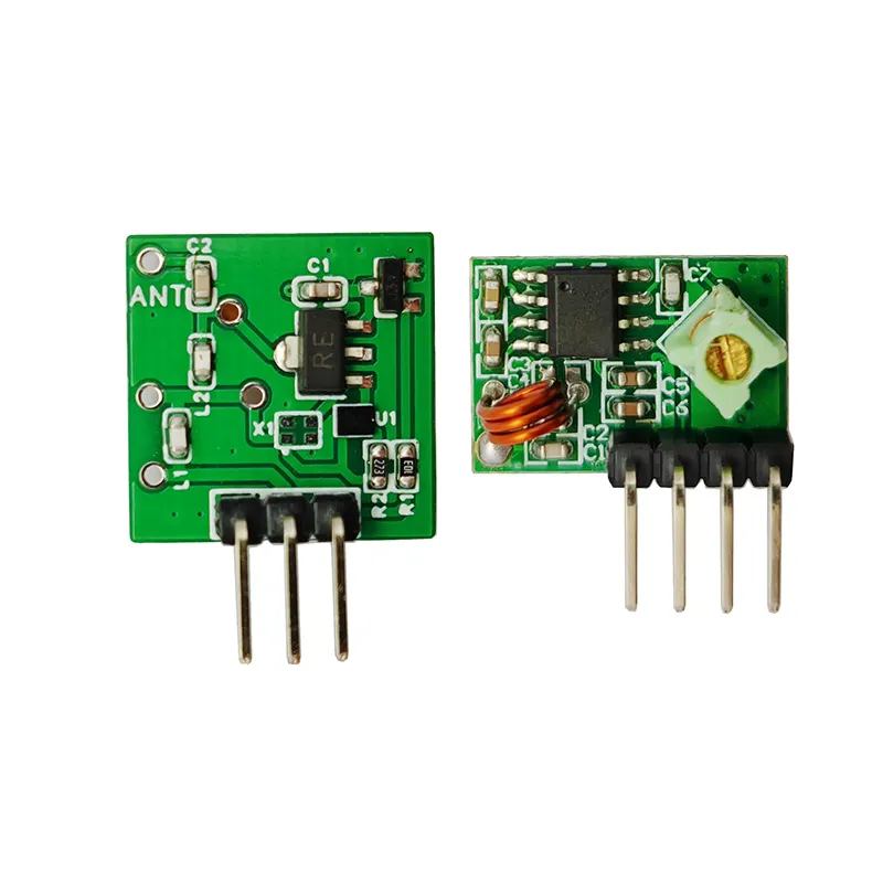 Módulos y módems transceptores Rf e inalámbricos Rf Módulo transmisor y receptor Rf de 433 Mhz