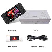 Console de jeu vidéo rétro portable Rg351p avec écran IPS 3.5 ''et Linux Open Source 3500 MAh pour communication Wi-Fi PSP