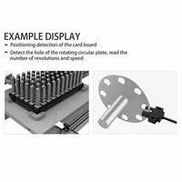 Sensor Fotoelektrik Tipe Slot Seri WTX SX-65 Desain Miniatur untuk Deteksi, Sakelar Sensor Fotoelektrik