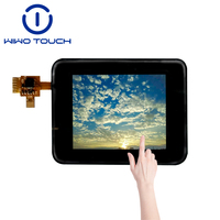 Écran tactile capacitif de 1,7 pouce FT5336, test de chute de balle de 130 g, verre non conducteur sans halogène pour IHM industrielle