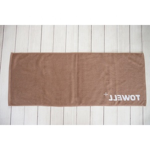 Venta al por <span class=keywords><strong>mayor</strong></span> de algodón terry toalla lisa con logo ejercicio toalla <span class=keywords><strong>centro</strong></span> de fitness uso - Product Image 4