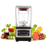 Professionele digitale blender voor commerciële voedselverwerkingsmachines met fruitpers en ijsvergruizer