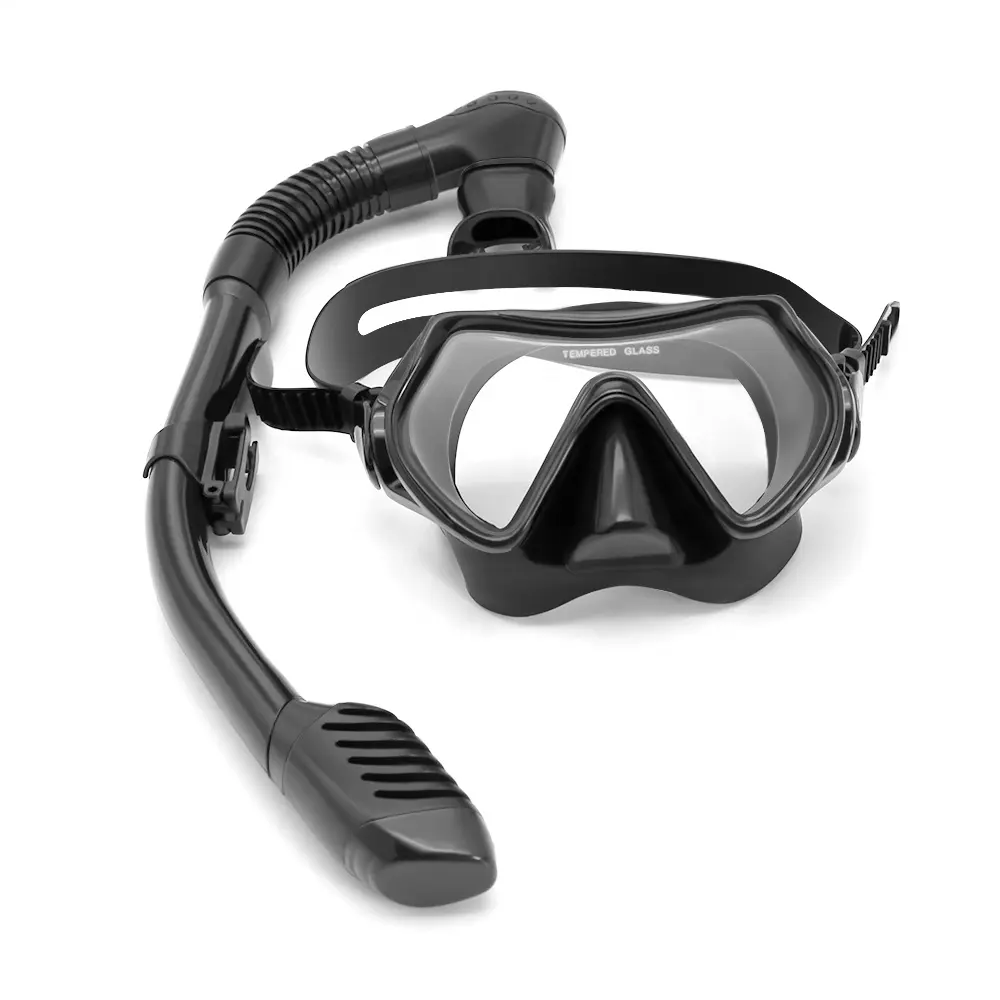 Çin fabrika fiyat yüzme maskeleri çocuklar şnorkel seti sualtı dalış maskesi şnorkel ile