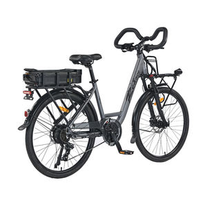 Vélo Électrique Tout-Terrain Populaire à Pneus Larges, Vélo de Ville Sportif avec Assistance au Pédalage, Guidon Papillon, 48V 350W, <span class=keywords><strong>Prix</strong></span> Bas - Product Image 2